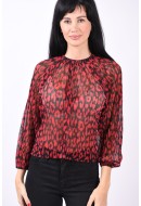 Bluza Dama Finteks Collection Rolinda Black/Red